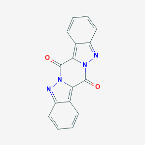 7H,14H-Pyrazino[1,2-b:4,5-b']diindazole-7,14-dione图片