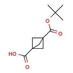 3-(Tert-Butoxycarbonyl)bicyclo[1,1,1]pentane-1-carboxylicacid图片