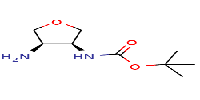 tert-butylN-[(3S,4R)-4-aminooxolan-3-yl]carbamate图片