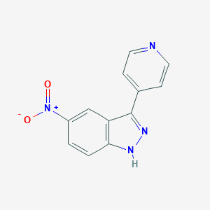 5-Nitro-3-(pyridin-4-yl)-1H-indazole图片