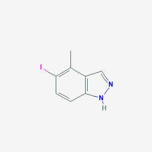 4-Methyl-5-iodo-(1H)indazole图片