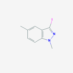 3-iodo-1,5-dimethyl-1H-indazole图片