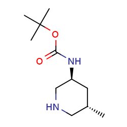 trans-3-(boc-amino)-5-methylpiperidine图片