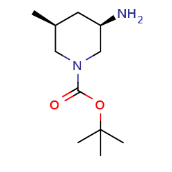 tert-butylcis-3-amino-5-methylpiperidine-1-carboxylate图片