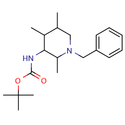 tert-butylN-(1-benzyl-2,4,5-trimethylpiperidin-3-yl)carbamate图片