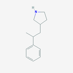 3-(2-Phenylpropyl)pyrrolidine图片