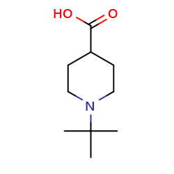 1-tert-butylpiperidine-4-carboxylicacid图片
