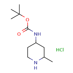 tert-butylN-(2-methylpiperidin-4-yl)carbamatehydrochloride图片