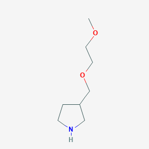 3-[(2-Methoxyethoxy)methyl]pyrrolidine图片