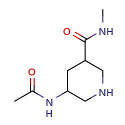5-acetamido-N-methylpiperidine-3-carboxamide图片