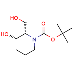 tert-butyl(2S,3S)-3-hydroxy-2-(hydroxymethyl)piperidine-1-carboxylate图片