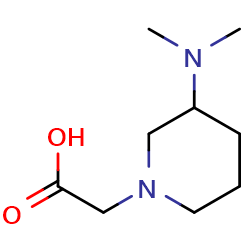 2-[3-(dimethylamino)piperidin-1-yl]aceticacid图片