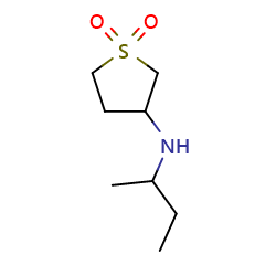 3-[(butan-2-yl)amino]-1λ?-thiolane-1,1-dione图片