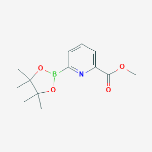 methyl6-(4,4,5,5-tetramethyl-1,3,2-dioxaborolan-2-yl)pyridine-2-carboxylate图片