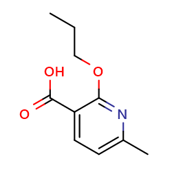 6-methyl-2-propoxypyridine-3-carboxylicacid图片