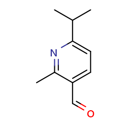 2-methyl-6-(propan-2-yl)pyridine-3-carbaldehyde图片