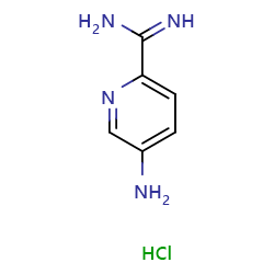 5-aminopyridine-2-carboximidamidehydrochloride图片