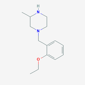 1-[(2-ethoxyphenyl)methyl]-3-methylpiperazine图片