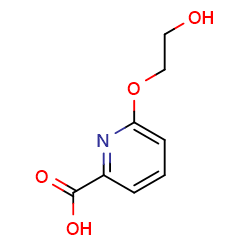 6-(2-hydroxyethoxy)pyridine-2-carboxylicacid图片