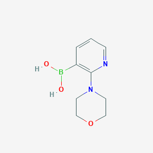 (2-morpholinopyridin-3-yl)boronicacid图片