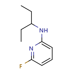 6-fluoro-N-(pentan-3-yl)pyridin-2-amine图片