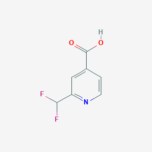 2-(difluoromethyl)pyridine-4-carboxylicacid图片