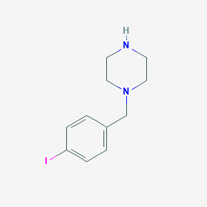 1-[(4-Iodophenyl)methyl]piperazine图片