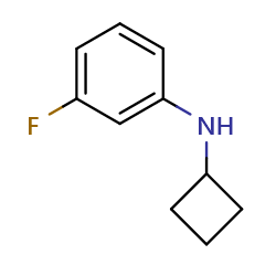 N-cyclobutyl-3-fluoroaniline图片