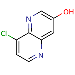 8-chloro-1,5-naphthyridin-3-ol图片