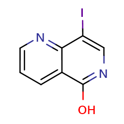 8-iodo-1,6-naphthyridin-5-ol图片
