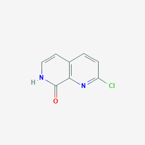 2-Chloro-1,7-naphthyridin-8(7H)-one图片