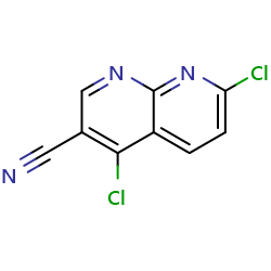 4,7-dichloro-1,8-naphthyridine-3-carbonitrile图片