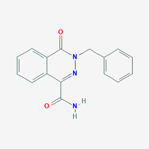 3-benzyl-4-oxo-3,4-dihydrophthalazine-1-carboxamide图片