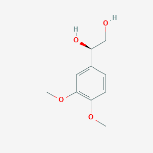 (1R)-1-(3,4-Dimethoxyphenyl)-1,2-ethanediol图片