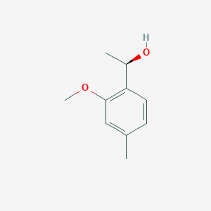 (1R)-1-(2-methoxy-4-methylphenyl)ethan-1-ol图片