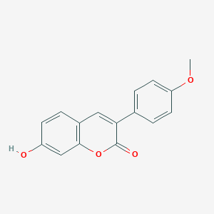 7-Hydroxy-3-(4'-methoxyphenyl)coumarin图片