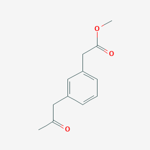 Methyl [3-(2-oxopropyl)phenyl]acetate图片