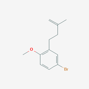 4-(5-Bromo-2-methoxyphenyl)-2-methyl-1-butene图片