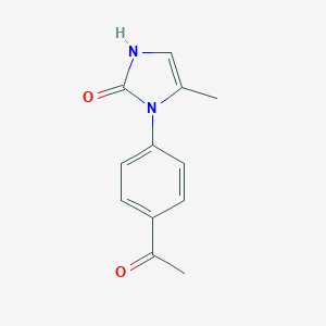 1-(4-acetylphenyl)-5-methyl-2,3-dihydro-1H-imidazol-2-one图片