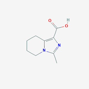 3-methyl-5H,6H,7H,8H-imidazo[1,5-a]pyridine-1-carboxylic acid图片
