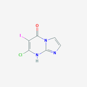7-CHLORO-6-IODOIMIDAZO[1,2-A]PYRIMIDIN-5(1H)-ONE图片