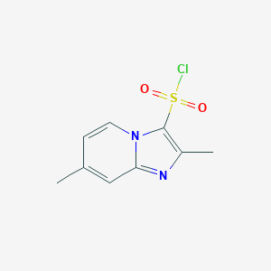 2,7-Dimethylimidazo[1,2-a]pyridine-3-sulfonyl chloride图片
