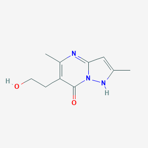 6-(2-hydroxyethyl)-2,5-dimethylpyrazolo[1,5-a]pyrimidin-7(4H)-one图片