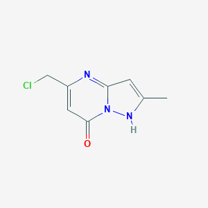 5-(chloromethyl)-2-methylpyrazolo[1,5-a]pyrimidin-7(4H)-one图片