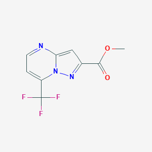methyl 7-(trifluoromethyl)pyrazolo[1,5-a]pyrimidine-2-carboxylate图片