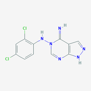 N~5~-(2,4-dichlorophenyl)-5H-pyrazolo[3,4-d]pyrimidine-4,5-diamine图片