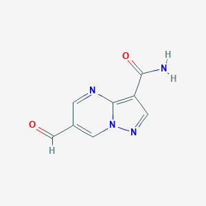 6-formylpyrazolo[1,5-a]pyrimidine-3-carboxamide图片