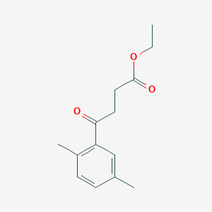 ethyl 4-(2,5-dimethylphenyl)-4-oxobutyrate图片