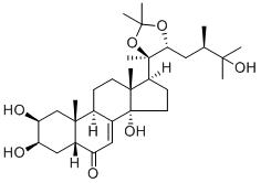 Makisterone A 20,22-monoacetonide图片
