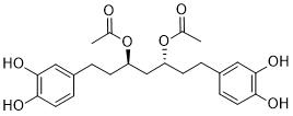 1,7-Bis(3,4-dihydroxyphenyl)heptane-3,5-diyl diacetate图片